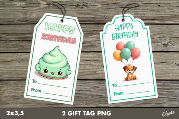 Download Birthday Gift Tag PNG, Kawaii Labels - Gift tag png Collection