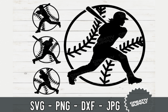 Download Baseball Player Svg Baseball Bundle Logo - Premium Resources