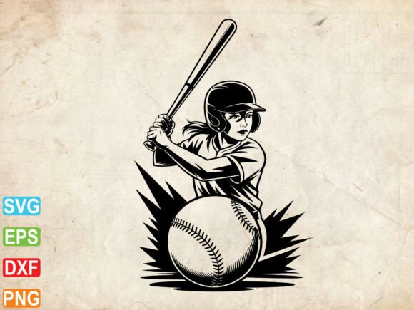 Download Softball Svg, Sports Clipart, Softball - Premium Resources
