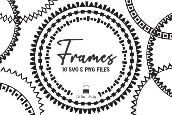 Download Circle Frame Border Pattern Svg &amp; Png - Border pattern svg Collection
