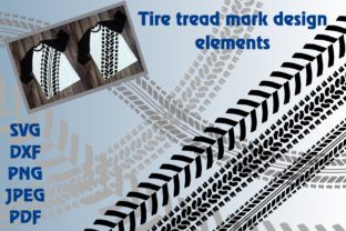 Download Tire Tread Design Elements - Design elements Collection