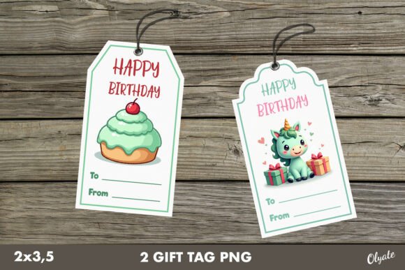 Download Birthday Gift Tag PNG, Kawaii Labels - Gift tag png Collection